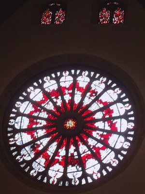 CHURCH ROSE WINDOW