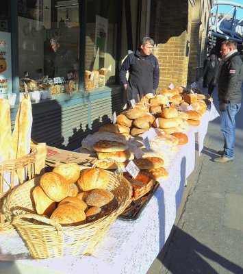 DISPLAY OF LOAVES