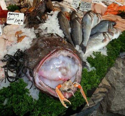 FISHMONGER'S FEARSOME DISPLAY