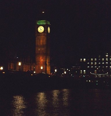 BIG BEN IN THE EVENING