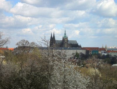 CASTLE VIEW FROM PETRIN HILL . 1