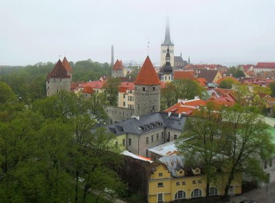 LOWER OLD TOWN VIEW FROM RAMPARTS . 1