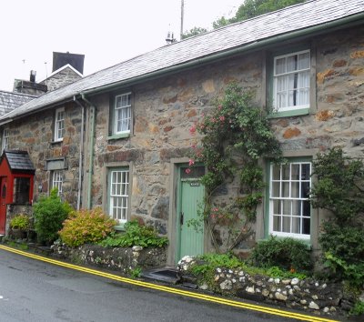 OLD MINERS' COTTAGES . 1