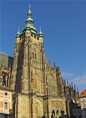 ST VITUS'S CATHEDRAL -SOUTHERN FACADE