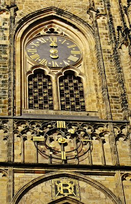 DETAIL OF CLOCKS ON THE GREAT TOWER