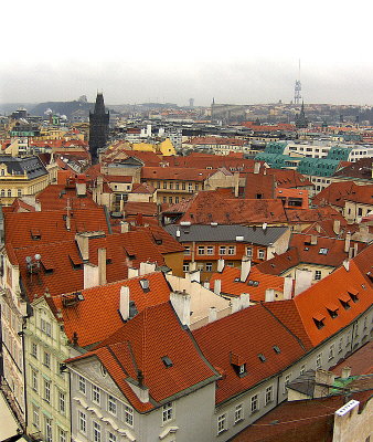 VIEW EAST FROM OLD TOWN SQUARE