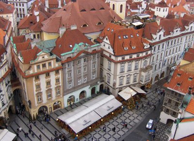 OVERLOOKING OLD TOWN SQUARE