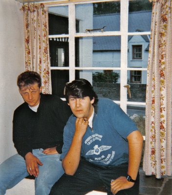 Stuart & 'Pud'  1987