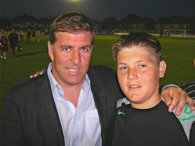 Kieran & Mark McGhee at Worthing FC