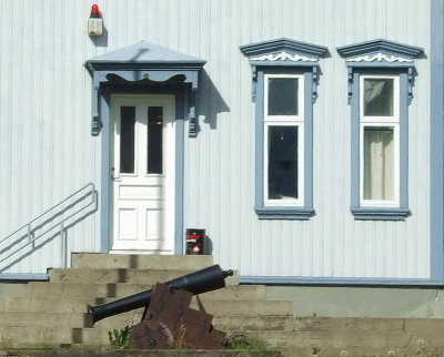 A door and two windows