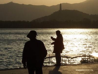 Sunset in China