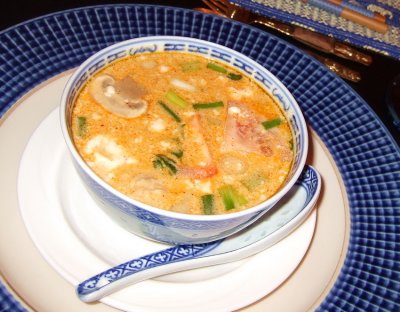 Thai shrimpsoup