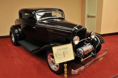 1932 Ford hot rod with Chevy V-8, from the 1960s; owned by Bruce Meyer