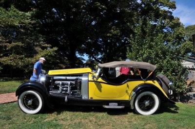1928 Mercedes-Benz Model S Touring, owned by John Riegel, Montchanin, DE