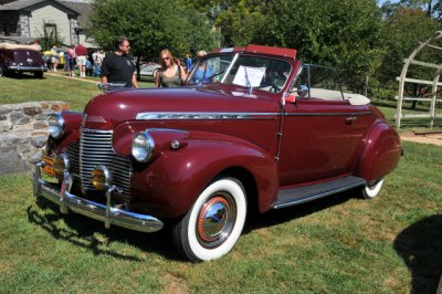 1940 Chevrolet Special Deluxe convertible, owned by Bill Kynett, Media, PA