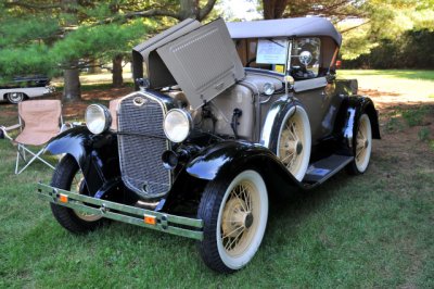 1931 Ford Model A Roadster, owned by Ron and Pat Petrosky, Garnet Valley, PA
