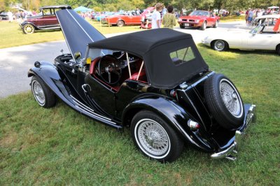 1954 MG TF roadster composite, owned and restored by Robert W. Hill, Wilmington, DE