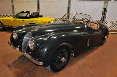 1953 Jaguar XK120 roadster, Carl and Erik Wachtmeister, Media, PA