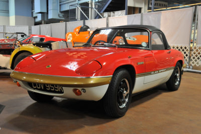 1972 Lotus Elan in Team Gold Leaf colors, Jere Conner, Drexel Hill, PA