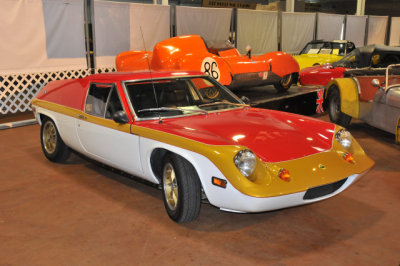 1966 Lotus Europa S2 in Team Gold Leaf colors of late 1960s, George Alderman, New Castle, DE