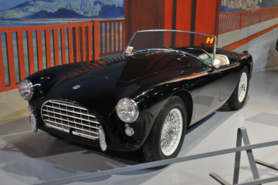 1957 AC Ace Bristol, ancestor of Shelby Cobra; owned by former AC race car driver William S. Jackson, Hummelstown, PA