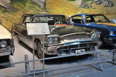 1960 Ford Thunderbird, with stainless steel body made by Allegheny Ludlum; on loan from ATI Allegheny Ludlum of Pittsburgh, PA