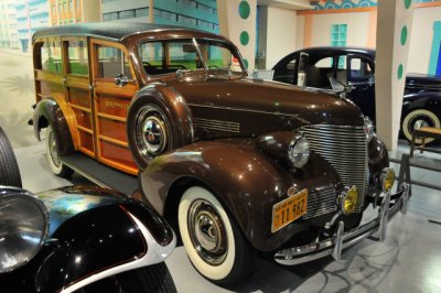 1939 Chevrolet Master Deluxe Station Wagon, on loan from Theodore Holz of Castile, NY