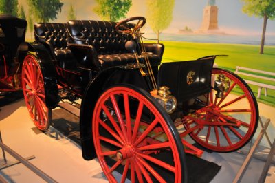 1907 International Harvester Model B Farmer's Auto, museum collection, gift of Hollis Henderson of Lincolnton, NC