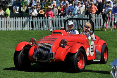 1948 Allard K1, Pete and Joanne McManus, Thornton, PA (7668), see caption for details on special award