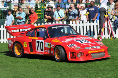 Porsche, with race car driver and honoree Bobby Rahal behind the wheel (8283)