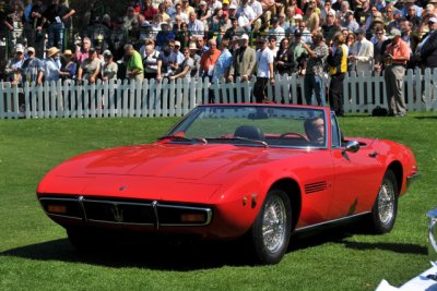 1970 Maserati Ghibli Spyder, Ivan & Myrna Ruiz, Dawsonville, GA, Amelia Award, Sports and GT Cars 1964-1974 (7557)