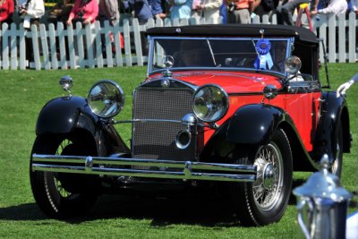 1931 Mercedes-Benz 370S Mannheim Sport, Kemp Auto Museum, Chesterfield, MO, Best in Class, European Classic Pre-War (7674)