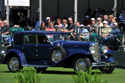 1929 Duesenberg J-151 Murphy Sport Sedan, Bill & Barbara Parfet, Hickory Corners, MI, Best in Class, Duesenberg Closed (7794)