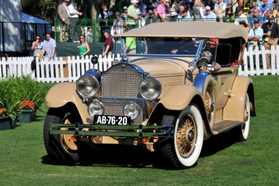 1929 Packard 640 Custom Super Eight, Carl & Kathy Manofsky, Oak Brook, IL, Amelia Award, American Classic Open Pre-1931 (8335)