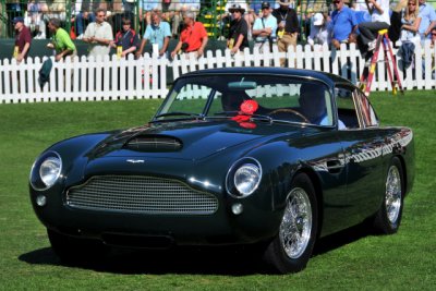 1960 Aston Martin DB4GT Lightweight, Lammot J. DuPont, McLean, VA, Amelia Award, Race Cars Post War-1965 (8350)