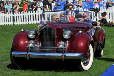 1940 Packard 1807, Linda & Richard Kughn, Dearborn, MI, Amelia Award, American Classic Open 1937-1948 (8375)
