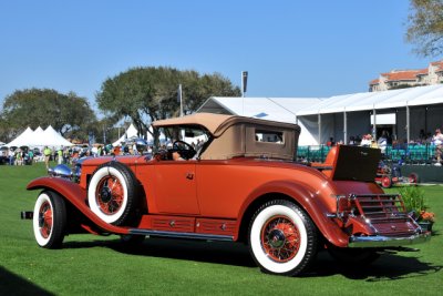1930 Cadillac Roadster, Frank & Milli Ricciardelli, Monmouth Beach, NJ, Meguiar's Award for the Most Outstanding Finish (8390)