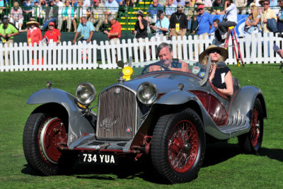 1932 Alfa Romeo 8C 2.3 Litre, Roland Duce, Nottinghamshire, UK, Buddy Palumbo Award for Car Restored by Its Owner (8489)