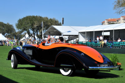 1935 Duesenberg J-585 Speedster, William Lyon Family, Newport Bech, CA, Chairman's Choice Award for Most Appealing Car (8481)