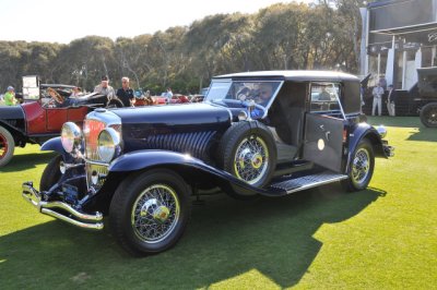 1929 Duesenberg J-151 Murphy Sport Sedan, Bill & Barbara Parfet, Hickory Corners, MI, Best in Class, Duesenberg Closed (8642)