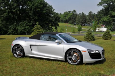 2012 Audi R8 Spyder at The Hotel Hershey (9161)