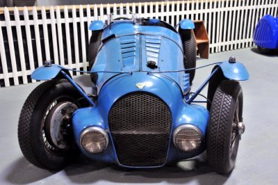 The chassis of this 1936 Delahaye 135S won the 1938 Le Mans race, Simeone Foundation Automotive Museum, Philadelphia (1227)