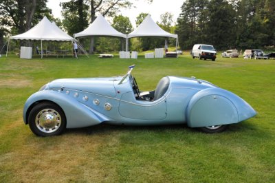 1938 Peugeot Darl'mat 402 Special Sport Roadster, 2008 Meadow Brook Concours d'Elegance, Rochester, Michigan. (1911)