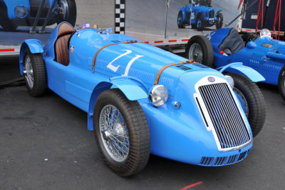 1946 Delage D6 in paddock of 2008 Monterey Historic Automobile Races (2838)