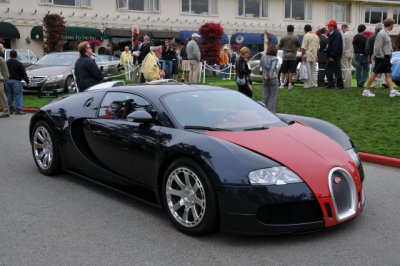 Bugatti Veyron Fbg per Hermes at 2008 Pebble Beach Concours side event (2918)