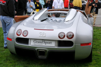 Bugatti to build 150 of the Grand Sport. Price in 2008: about $2 million each. (2942)