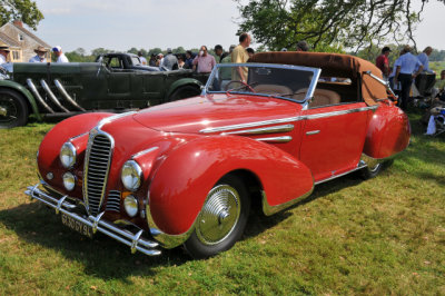 1948 Delahaye 135M Cabriolet by Figoni & Falaschi, owner: John Rich, 2008 Radnor Hunt Concours d'Elegance Best of Show (4292)