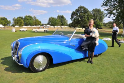 1948 Delahaye 135MS Cabriolet by Faget-Varnet, owned by Cathy and Jerry Gauche, at 2009 Meadow Brook Concours d'Elegance (8036)