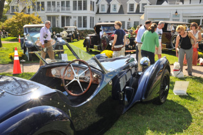 938 Bugatti 8 Type 57S Roadster, Oscar Davis of New Jersey, 2009 St. Michaels Concours d'Elegance in Maryland (8583)