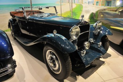 1932 Delage D8-SS Cabriolet, owned by John W. Rich, at AACA Auto Museum, Hershey, Pennsylvania (9544)